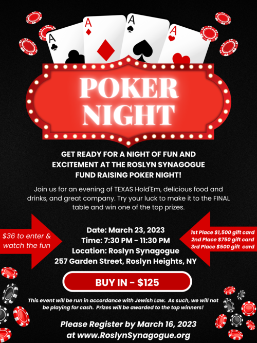 Banner Image for Poker Night 2023